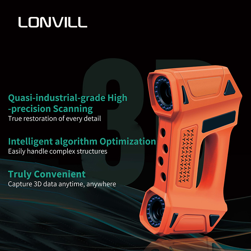 LONVILL Handgehaltenes 3D-Scan – Handheld 3D Scanner High Precision Bewertung und Preis